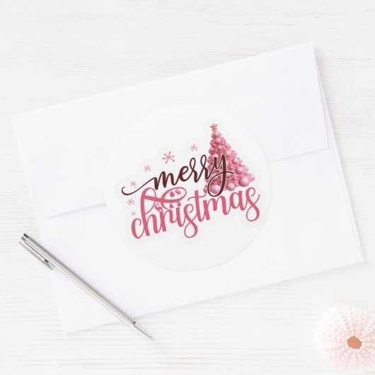 Festkleber Runder Aufkleber (Umschlag)