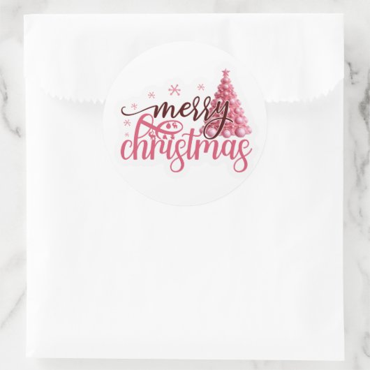 Festkleber Runder Aufkleber (Tasche)