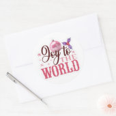 Festkleber Runder Aufkleber (Umschlag)