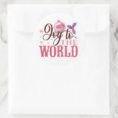 Festkleber Runder Aufkleber (Tasche)