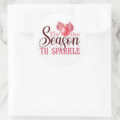 Festkleber Runder Aufkleber (Tasche)