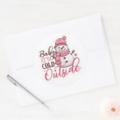 Festkleber Runder Aufkleber (Umschlag)