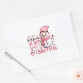 Festkleber Runder Aufkleber (Umschlag)