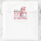 Festkleber Runder Aufkleber (Tasche)