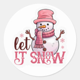 Festkleber Runder Aufkleber