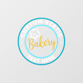 Festklebevorschub für Backen Fensteraufkleber