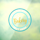 Festklebevorschub für Backen Fensteraufkleber (Blatt 3)