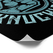 Festknöpfe - Schalten oder aufkleben Poster (Ecke)