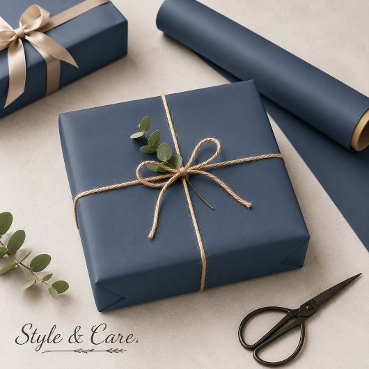 Festkohlefarbe Geschenkpapier