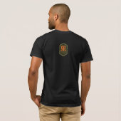 Festkörperstandardkleid M T-Shirt (Schwarz voll)