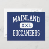 Festland - Bukcaneer - hoher Strand von Daytona Postkarte (Vorne/Hinten)