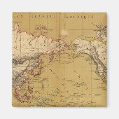 Festlandkarte Magnet (Vorne)