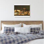 Festleben Leinwanddruck (Insitu (Schlafzimmer))