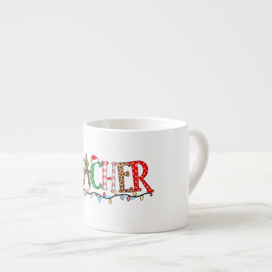 Festlehrer Espressotasse (Vorderseite Rechts)