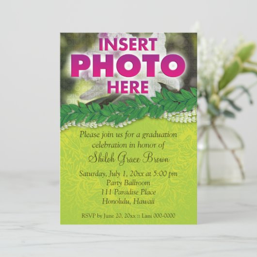 Festlei Einladung (Stehend Vorderseite)