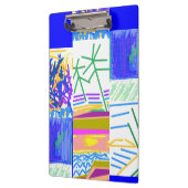 Festlich Abstrakt Klemmbrett (Links)