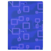 Festlich Abstrakt Klemmbrett (Rückseite)