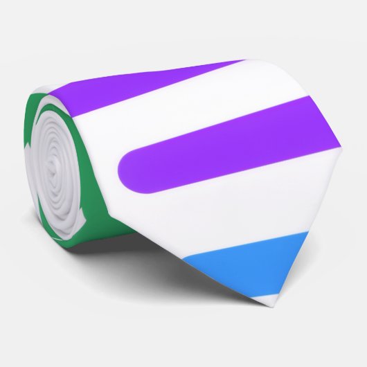 Festlich Abstrakt Krawatte (Gerollt)