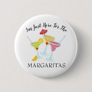 Festlich bin ich hier für Margaritas Button
