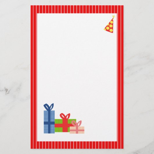 festlich briefpapier (Vorderseite)