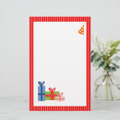 festlich briefpapier (Stehend Vorderseite)