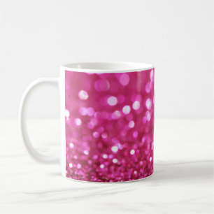 Festlich dunkles Rosa: Elegant Abstrakt. Kaffeetasse