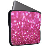 Festlich dunkles Rosa: Elegant Abstrakt. Laptopschutzhülle (Vorne Rechts)