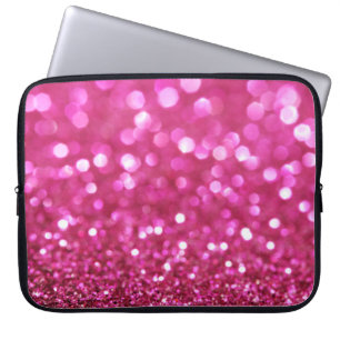 Festlich dunkles Rosa: Elegant Abstrakt. Laptopschutzhülle