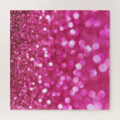 Festlich dunkles Rosa: Elegant Abstrakt. Puzzle (Horizontal)