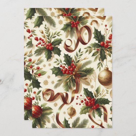 festlich einladung (Vorne/Hinten)