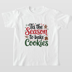 Festlich gebackenes Backen Saison unisex Kinder T-Shirt