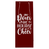 festlich geschenktüte für weinflaschen (Rückseite)