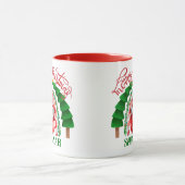 Festlich Niedlich Gnome Frohe Weihnachtsbaum Regen Tasse (Zentrum)