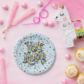 Festlich "Sie Felsen!" Briefpapier-Teller Pappteller (Party)