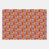 Festlich und üppig! geschenkpapier set (Vorderseite)