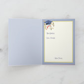 Festliche Abschluss-Ballons Karte (Innenseite)