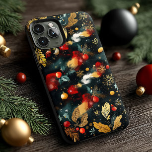 Festliche Abstrakte Weihnachtsbaum-Ornamentik Must Case-Mate iPhone 14 Pro Hülle
