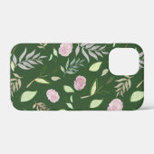Festliche Aquarellfarben-Blume 8 Case-Mate iPhone Hülle (Rückseite (Horizontal))