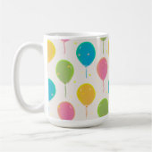 Festliche Ballons auf einer Tasse (Links)