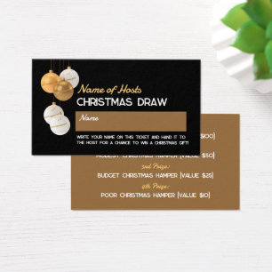 Festliche Bauern, Weihnachts-Party Raffles Tickets