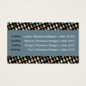 Festliche Bäume, Weihnachten Party Raffle Tickets (Rückseite)