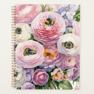 Festliche Bienen & Floralplaner Planer