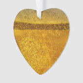 Festliche Biergalaxie - ein zauberhaftes Ornament (Vorderseite)