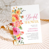 Festliche Blume Blumenzitrus Brautparty Einladung