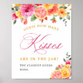 Festliche Blume schätzt wie viele Brautpartys Poster (Vorne)