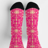 Festliche Blumen Socken (Oben)