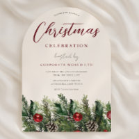 Festliche Büro-Weihnachtsfeier der Firma