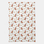 Festliche Capybara Weihnachten Geschirrtuch (Vertikal)