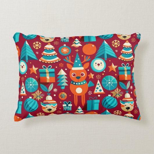 Festliche Darstellung Dekokissen (Vorderseite)