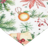 Festliche Dekoration Weihnachten Tischdecke (Schrägansicht)